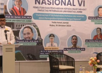 Pejabat Sementara Gubernur Jambi Buka Seminar Fakultas Peternakan Unja   