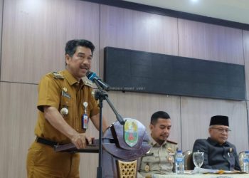 Rapat Koordinasi Penanggulangan Bencana Hidrometeorologi di Kabupaten Muaro Jambi