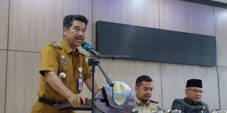 Rapat Koordinasi Penanggulangan Bencana Hidrometeorologi di Kabupaten Muaro Jambi
