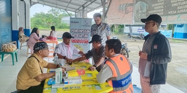 Pelayanan Kesehatan Gratis Jasa Raharja Terminal Tipe A Muara Bungo, Wujud Kepedulian Pengguna Transportasi