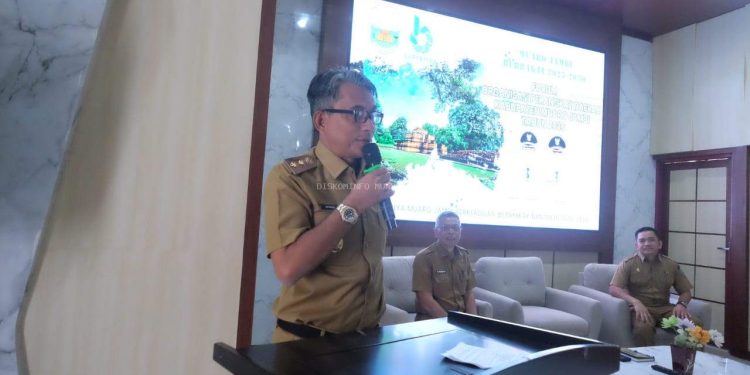 Wakil Bupati Muaro Jambi Junaidi H. Mahir Buka Rapat Forum Organisasi Perangkat Daerah