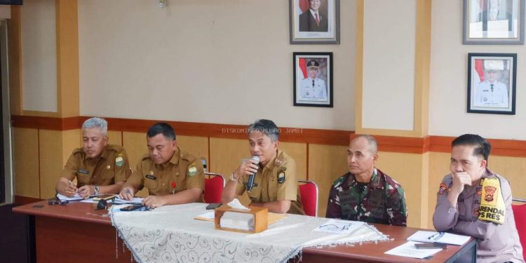 Wakil Bupati Junaidi H. Mahir Pimpin Rakor Status Keadaan Darurat Bencana Hidrometeorologi
