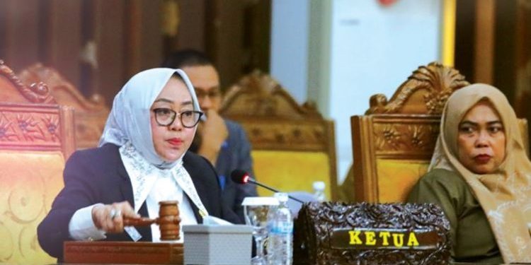 Rapat Paripurna Usulan Pengesahan Pengangkatan Calon Bupati dan Wakil Bupati Tanjabtimur Terpilih