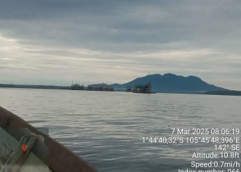 Perairan Teluk Kelabat Dalam Pulau Dante Dipenuhi Ratusan PiP illegal