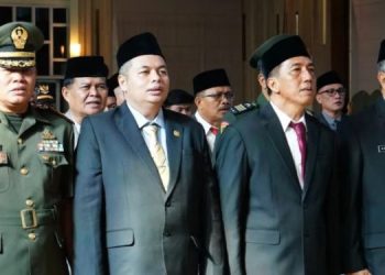 Ketua DPRD Kota Jambi Hadiri Sertijab Wali Kota dan Wakil Wali Kota Jambi 2025-2030