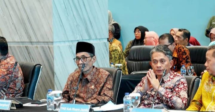 Wakil Bupati Batang Hari Menghadiri High Level Meeting Tim Pengendalian Inflasi Daerah (TPID) Provinsi Jambi