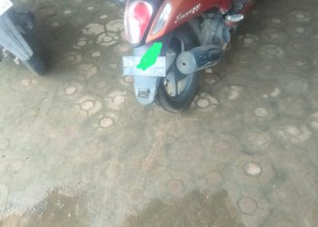 Tabrak Kendaraan Seorang Wartawan, EF Staf Pekerja Kantor Desa Balunijuk Tidak Mau Tanggungjawab