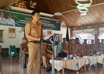 Bupati Fadil Arief Buka Rakor BPD se-Kabupaten Batang Hari