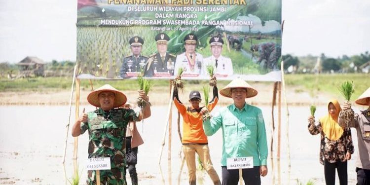 Bupati Fadhil Harap Batang Hari Jadi Tumpuan Swasembada Pangan di Provinsi Jambi