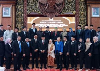 DPRD Provinsi Jambi Gelar Paripurna Pelantikan Samsul Riduan sebagai Waka DPRD