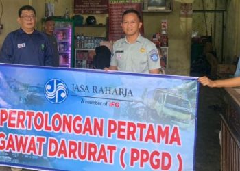 Jasa Raharja Jambi Gelar PPGD di Kecamatan Alam Barajo
