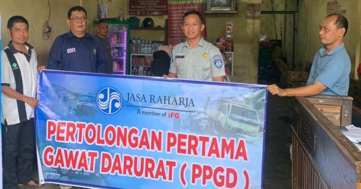 Jasa Raharja Jambi Gelar PPGD di Kecamatan Alam Barajo