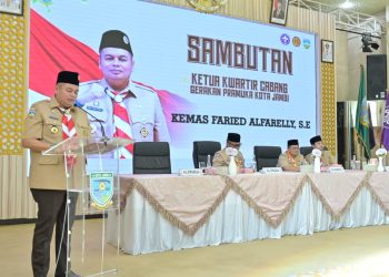 Kemas Faried Resmi Pimpin Kwarcab Pramuka Kota Jambi