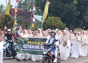 772 Peserta Kafilah Dari Berbagai Kecamatan Gelar Pawai Ta’aruf MTQ Ke- 54 Tingkat Kabupaten Batanghari