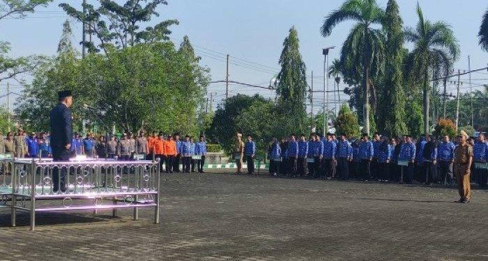 Peringati Hari Otonomi Daerah ke-29, Pemkab Batanghari Gelar Upacara Bersama