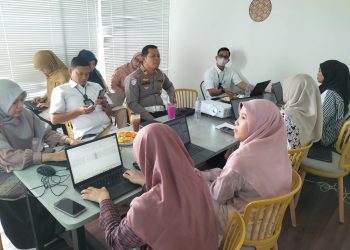 Jasa Raharja Jambi Sinergi Forum Komunikasi Lalu Lintas di Kecamatan Jelutung Bersama BPJS Kesehatan dan Satlantas Polresta Jambi