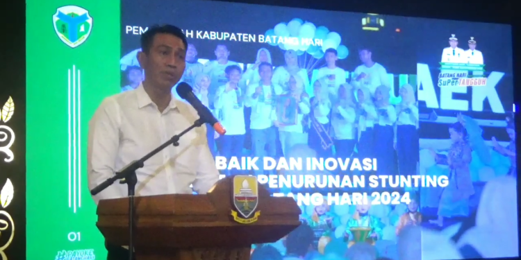 Bupati M. Fadhil Arief Targetkan Zero Stunting di Batanghari Tahun 2028