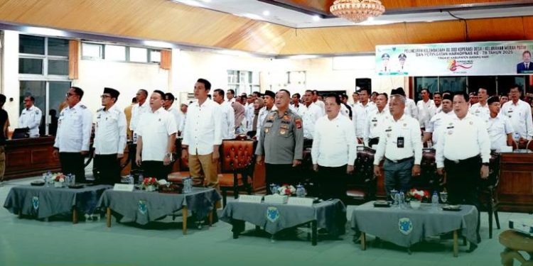 Bupati Fadhil Arief Ikuti Peluncuran Nasional Koperasi Merah Putih, 110 Desa dan 14 Kelurahan di Batang Hari Siap Bergerak