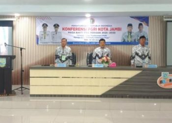 Terpilih sebagai Ketua PGRI Kota Jambi, H. Arman Komitmen Perkuat Sinergitas Antar Anggota dan Pemerintah Dalam Tingkatkan Mutu Pendidikan