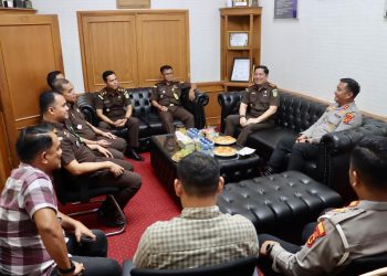 Penyambutan Kunjungan Kejari Sarolangun dengan Baik Oleh Kapolres Sarolangun