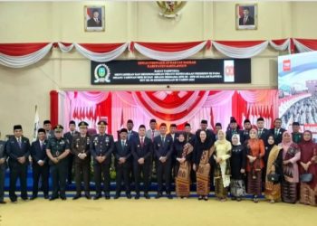 DPRD Kabupaten Sarolangun mengelar Paripurna dan Mendengarkan Pidato Presiden RI Prabowo Subianto