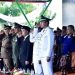 Bupati dan Wabup Batanghari Hadiri Upacara Penurunan Bendera Peringatan HUT ke-80 Republik Indonesia