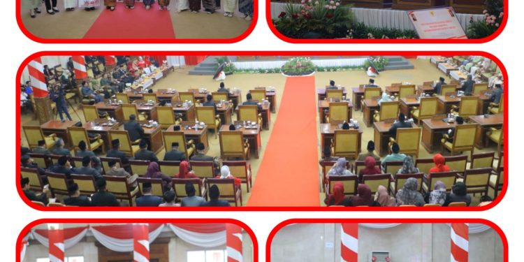 DPRD Tanjab Timur Gelar Paripurnan Istimewa Dengar Pidato Kenegaraan Presiden RI