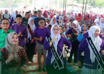 Ribuan Anak Meriahkan Gebyar PAUD Bajubang, Bunda Zulva Fadhil Dorong Pendidikan Karakter Sejak Dini
