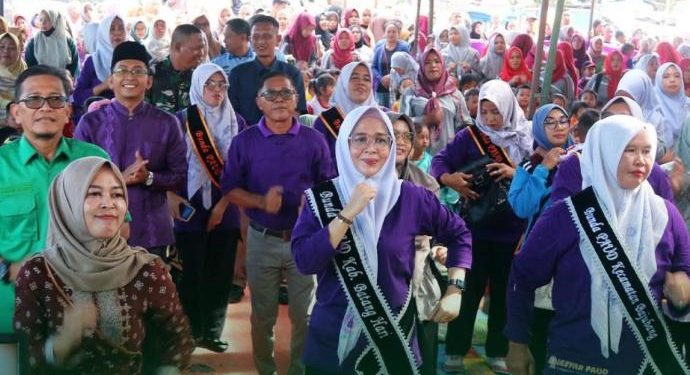 Ribuan Anak Meriahkan Gebyar PAUD Bajubang, Bunda Zulva Fadhil Dorong Pendidikan Karakter Sejak Dini