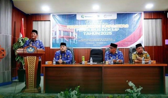 Pemkab Batang Hari Buka Pelatihan Peningkatan Kapasitas Pengurus Kopdes Merah Putih 2025