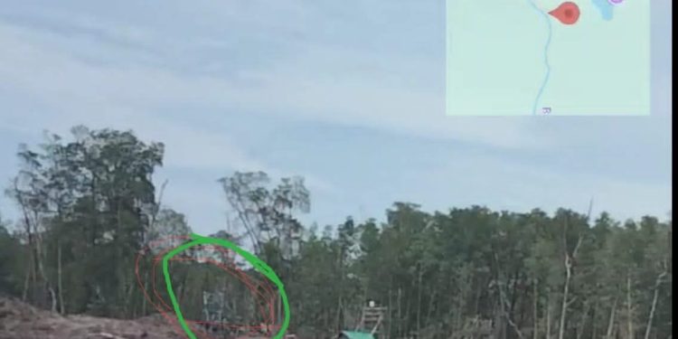 Kapolsek Jebus Bungkam saat Dikonfirmasi soal Aktifitas illegal di Hutan Lindung Diperbatasan Dusun Pabuar dan Desa Ketap 