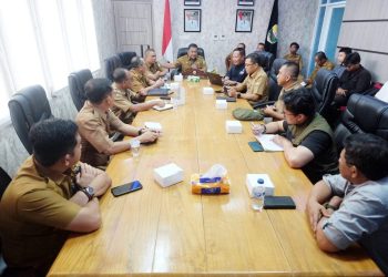 Sekda Budhi Hartoni Sambut Kunjungan Tim Penilai Adipura Provinsi Jambi dan Tim Pembina Pengelolaan Sampao KLH