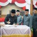 Wabup Junaidi H. Mahir Hadiri Paripurna DPRD Tentang Penyampaian 4 Ranperda Kabupaten Muaro Jambi