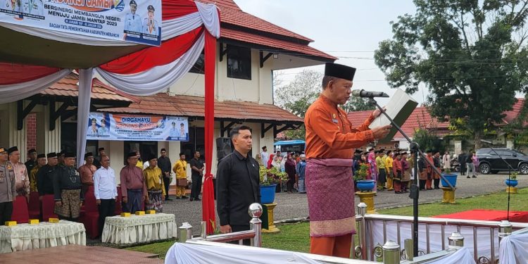 Peringati HUT ke-69 Provinsi Jambi, Wabup  Khafidh Moein  Ajak Masyarakat Bersatu Bangun Daerah