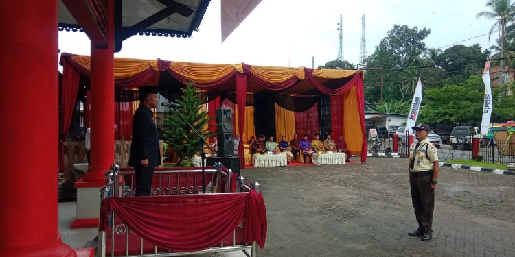 Masuk Usia ke-63 Tahun, Bank 9 Jambi Gelar Upacara di pimpin Wabup Khafid Moein 