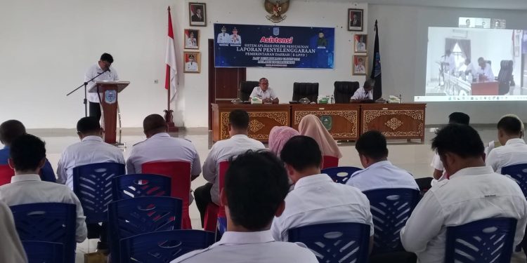 Sekda Merangin Zulhifni Buka Asistensi Laporan Penyelenggaraan E-LPPD Tahun 2025