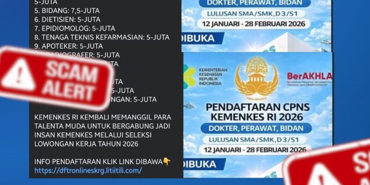Beredar Informasi Seleksi Kemenkes 2026, Kepala BKN : Itu Hoaks, Rekrutmen ASN Terintegrasi dan Diawasi BKN