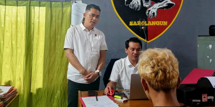 Gerak Cepat Unit Reskrim Polsek Sarolangun Amankan Pengancaman dengan Kekerasan