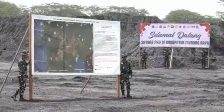 Satgas PKH Kuasai Kembali Lahan Pertambangan PT AKT di Kalimantan Tengah