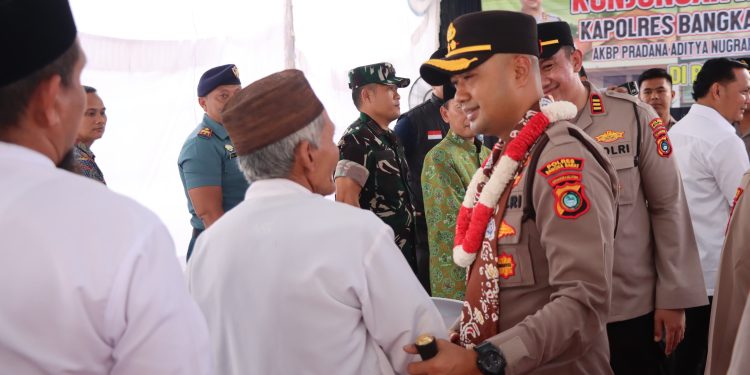 Kapolres Bangka Barat Tekankan Kerja Sama Lintas Sektor Jaga Keamanan Wilayah Jebus