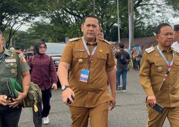 Bupati Merangin M Syukur dan Wabup Khafid Ikuti Rakornas Pemerintah Pusat dan Daerah  2026