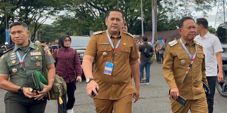Bupati Merangin M Syukur dan Wabup Khafid Ikuti Rakornas Pemerintah Pusat dan Daerah  2026