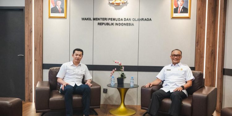 Bertemu Wamenpora, Kepala BKN Prof. Zudan Inisiasi Penguatan Budaya Olahraga ASN 