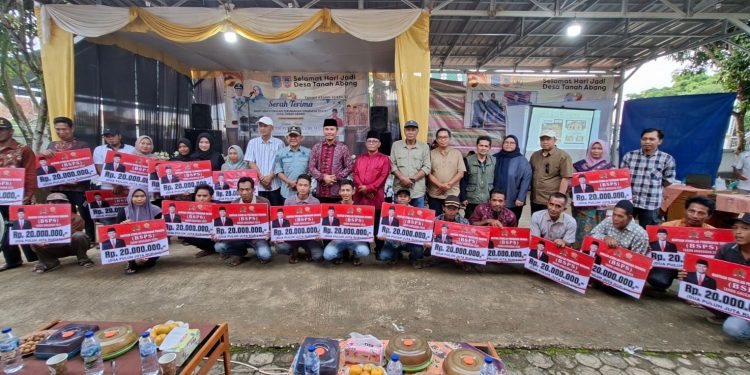 Wabup Merangin Khafidh Hadiri Peresmian 159 Unit Bedah Rumah BSPS di Tanah Abang