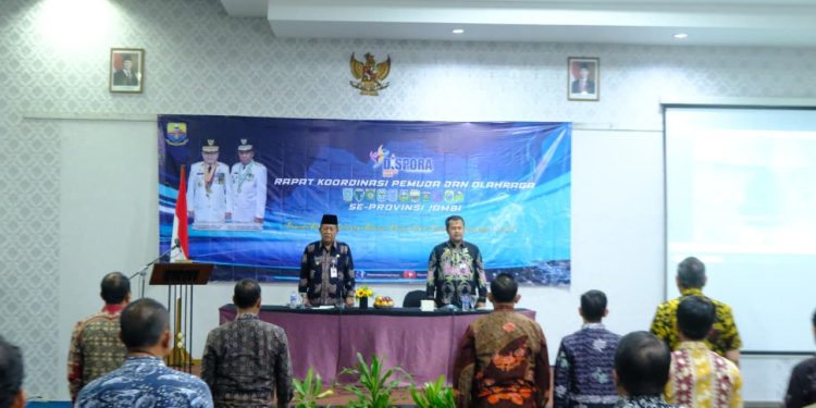 Wagub Sani Buka Rakor Pemuda-Olahraga: Harap Ide Cerdas Wujudkan Prestasi Muda Berdaya Saing