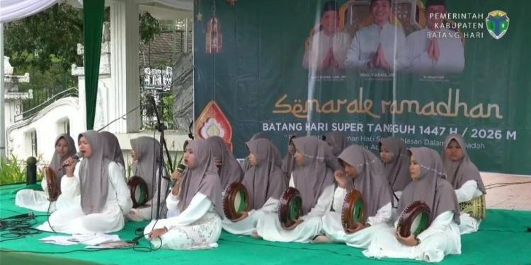 Pemkab Batang Hari Gelar Gebyar Sholawat Ramadhan Secara Live