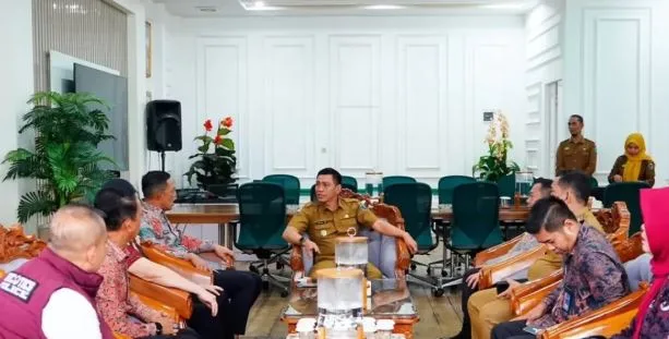 Bupati Fadhil Arief Terima Kepala BNNP Jambi, Perkuat Sinergi P4GN di Batang Hari