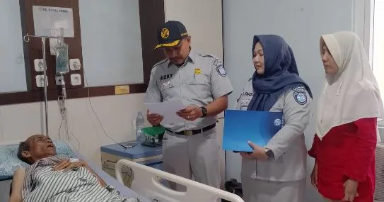 Gerak Cepat, Jasa Raharja Jambi Jamin Korban Laka Beruntun di Jalur Lintas Timur