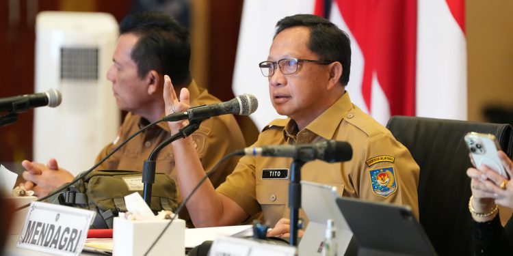 Mendagri Tito  Dorong Pemda Percepat Realisasi Belanja APBD 