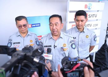 Jasa Raharja Hadiri Pelepasan Tim Liputan Mudik B-Universe 2026